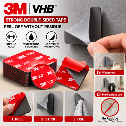 5pcs sticky adhesive pads - 5pcs,