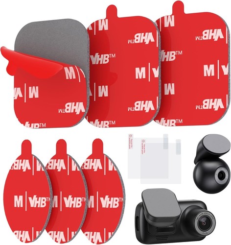Dash cam sticky - cam, pads