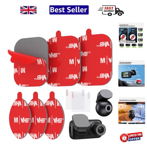 Long lasting dash cam - cam, sticky