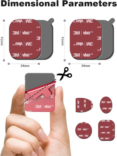 Sticky adhesive pads - adhesive,