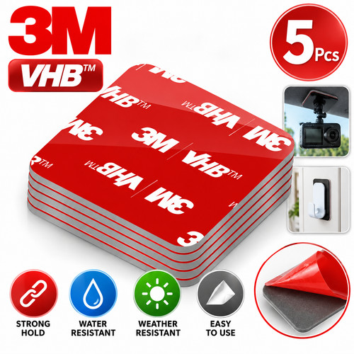 5pcs double sided adhesive - sided,