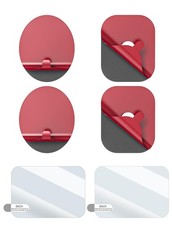 522GW Dash Cam Sticky Pads