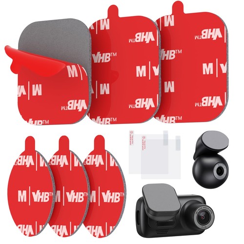 6pcs dash cam - 6pcs, mount
